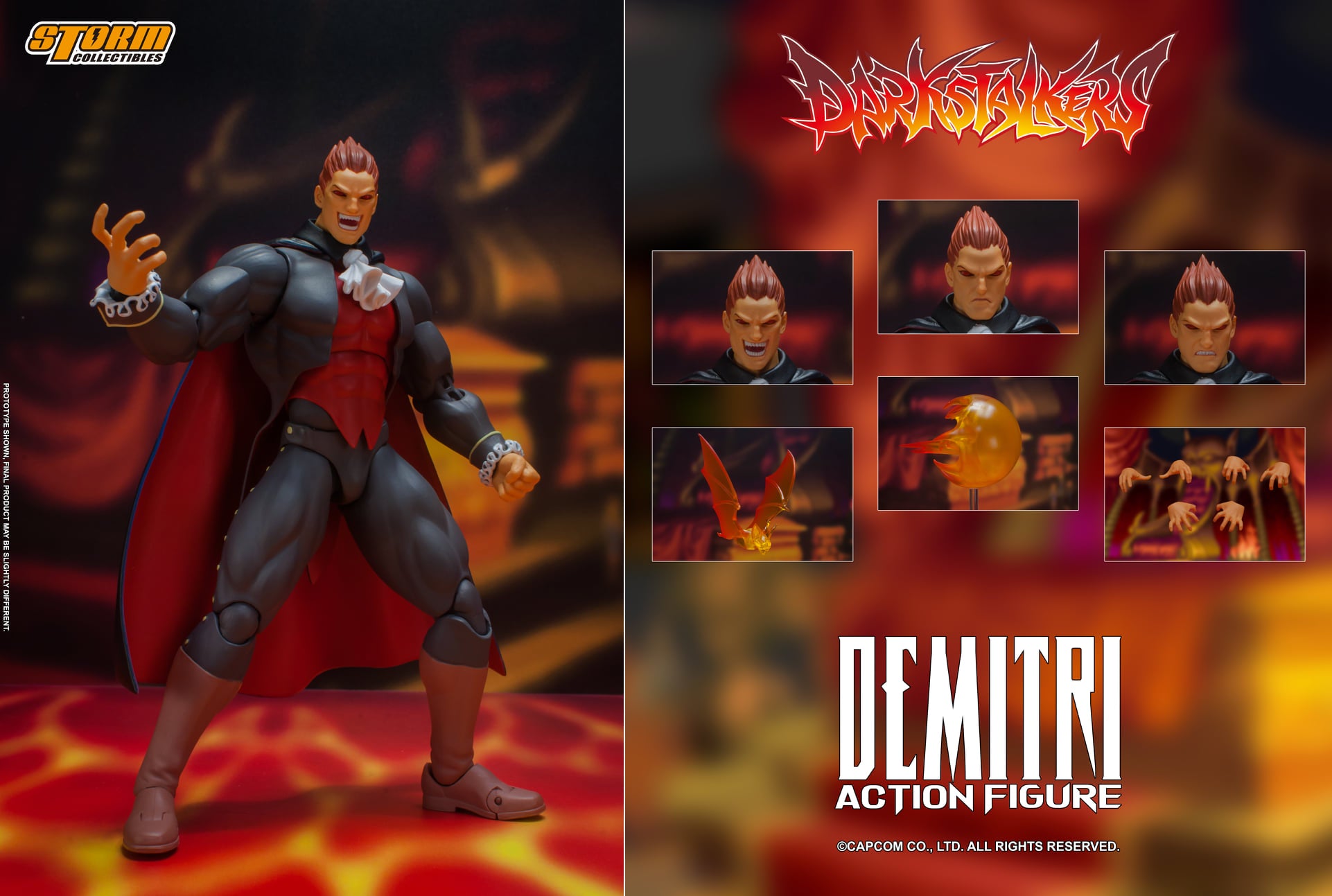 Storm Collectibles Darkstalkers selling Dimitri 2021 Event Exclusive